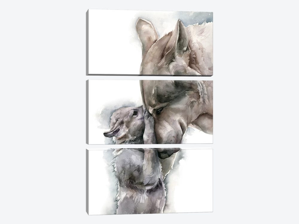 Wolves by Kira Balan 3-piece Art Print
