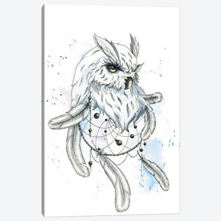 Owl I Canvas Print #KIB35} by Kira Balan Canvas Wall Art