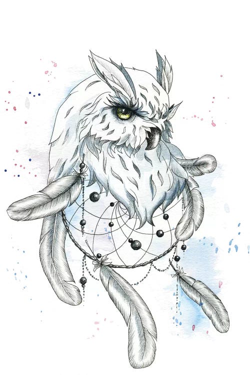 Owl I by Kira Balan wall art