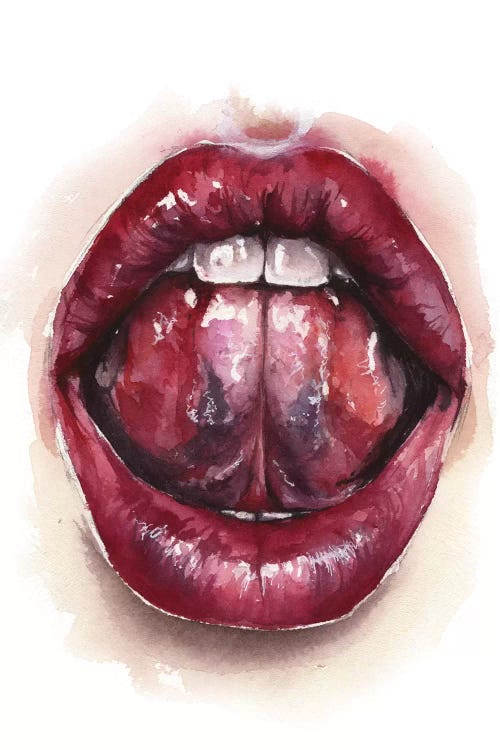 Tongue by Kira Balan wall art