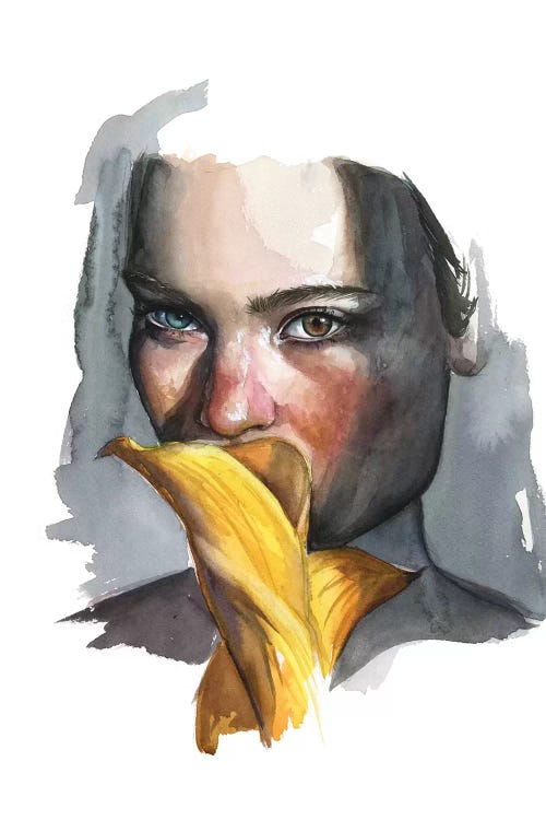 Yellow Lilly by Kira Balan wall art