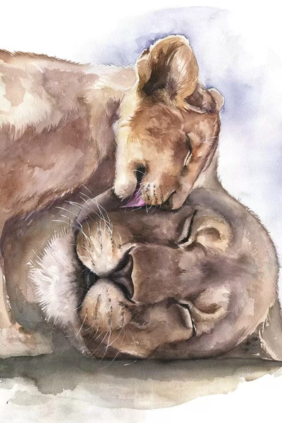 Baby Animals: Happy Lions by Kira Balan