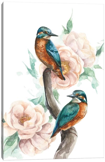 Birds Canvas Art Print - Kira Balan