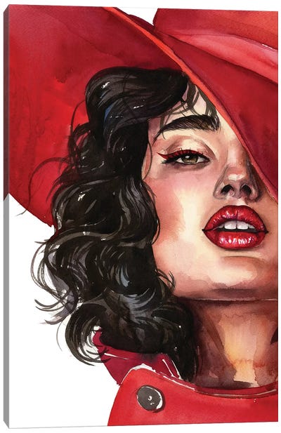 Red I Canvas Art Print - Kira Balan