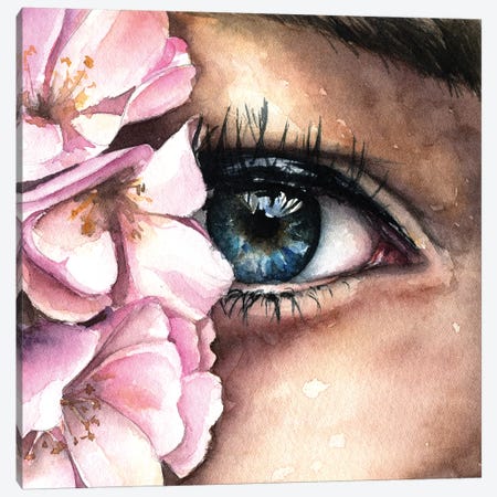 Eye Canvas Print #KIB5} by Kira Balan Canvas Art