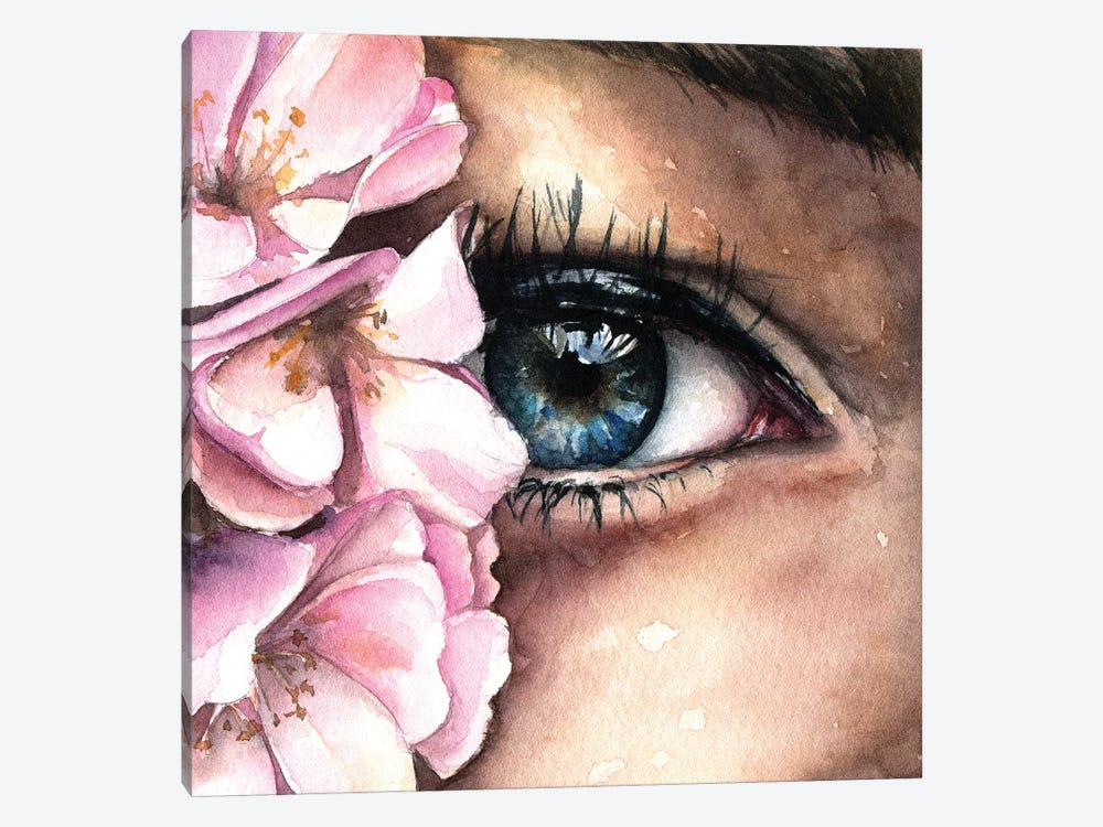 Eye by Kira Balan 1-piece Canvas Art Print