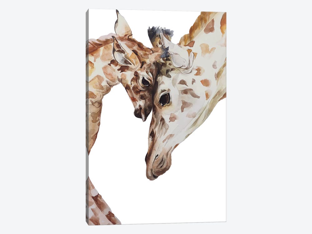 Giraffe by Kira Balan 1-piece Canvas Wall Art