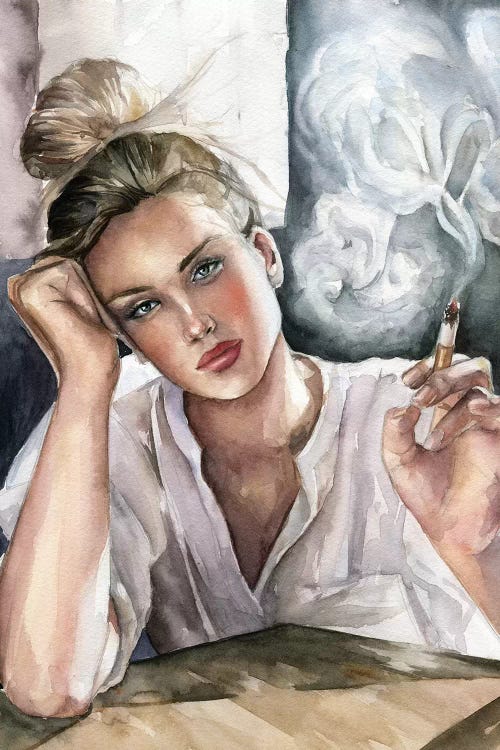 Girl With Cigarette