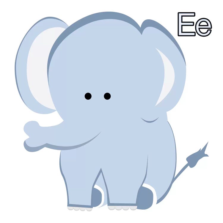 E is for Elephant