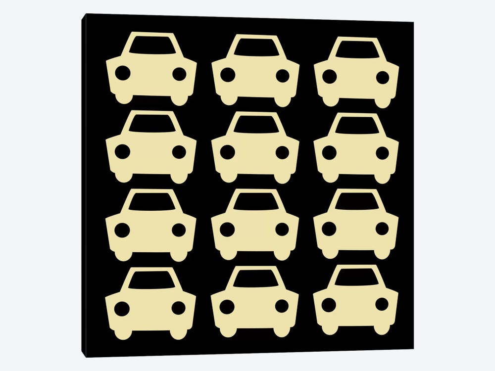 Beep Beep Cars by 5by5collective 1-piece Canvas Artwork