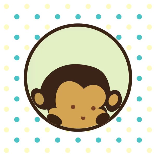 Monkeys: Monkey Face Spots by 5by5collective