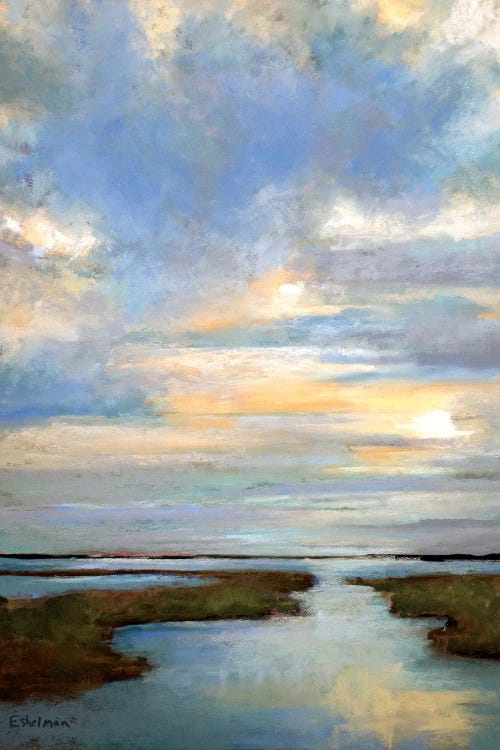 Past The Marsh by Kim Eshelman wall art