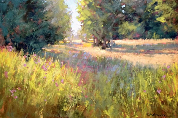 Refreshing Workspace: Portrait Of Summer by Kim Eshelman