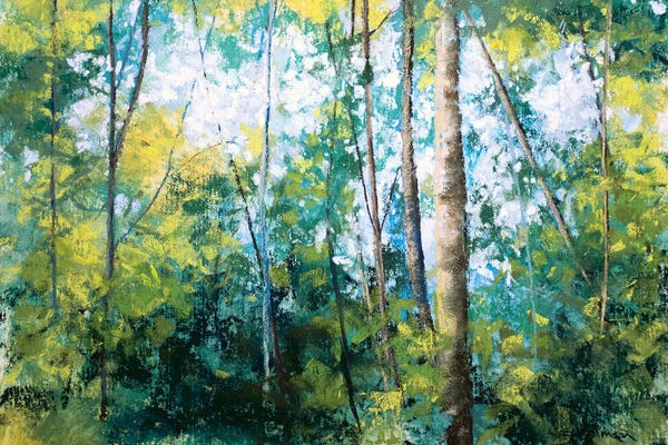 Kim Eshelman: Inner Woods VIII by Kim Eshelman