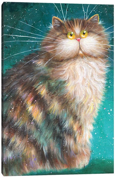 Minino Canvas Art Print - Cat Art