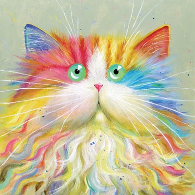 Mousta Chou by Kim Haskins framed canvas print