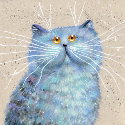 BLUE by Kim Haskins canvas print