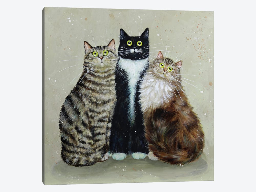Alfred Bugsy Tilly by Kim Haskins 1-piece Canvas Artwork