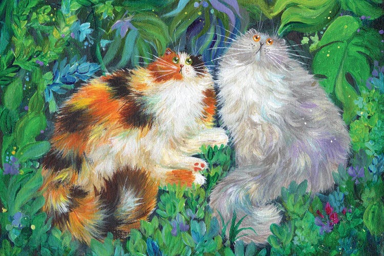 Jungle Breasts by Kim Haskins wall art
