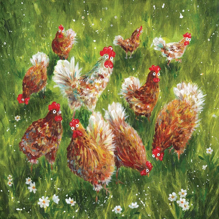 Picnic Party by Kim Haskins wall art