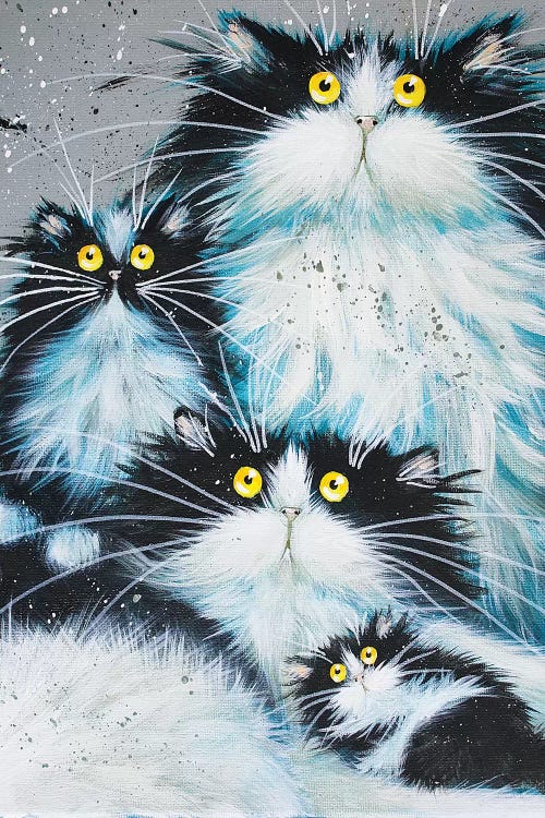 Family Of Fur by Kim Haskins wall art