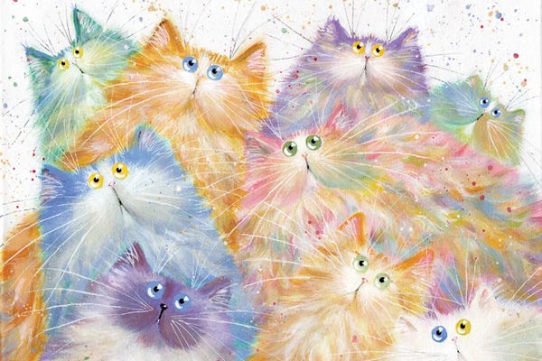 Office Humor: Feline Nine by Kim Haskins