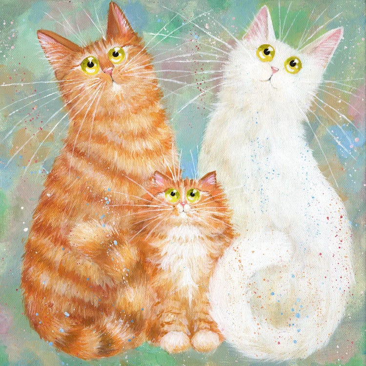 Ginger and White Trio