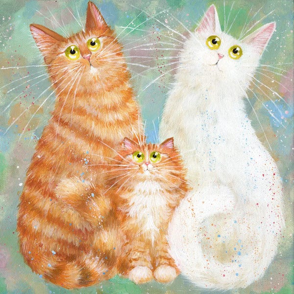 Pet Obsessed: Ginger and White Trio by Kim Haskins