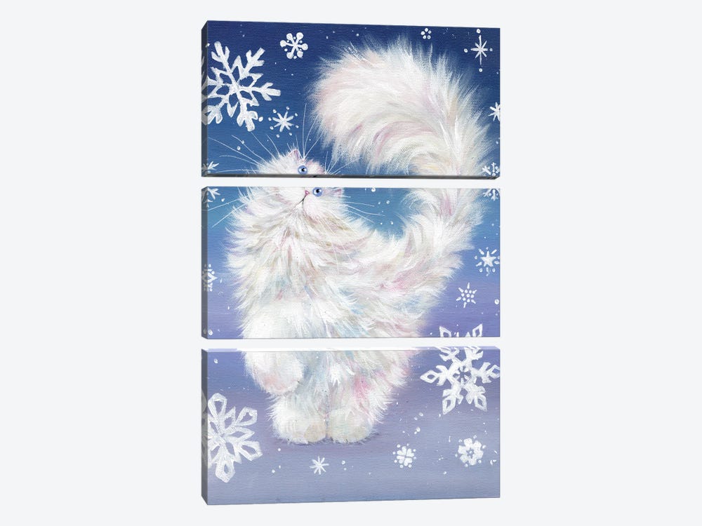 Snowpuff V1 by Kim Haskins 3-piece Canvas Wall Art