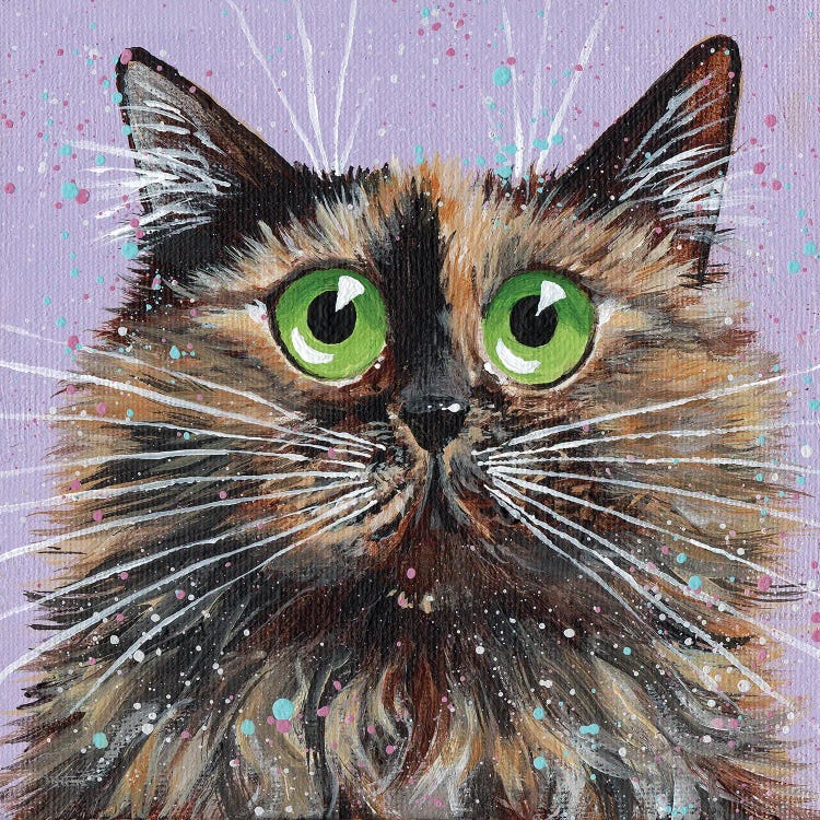 Fluffy by Kim Haskins wall art