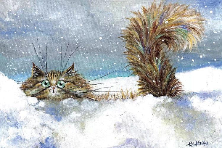 In A Flurry by Kim Haskins wall art