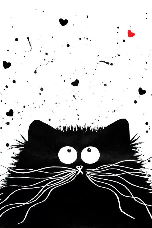 Loving Feline by Kim Haskins wall art