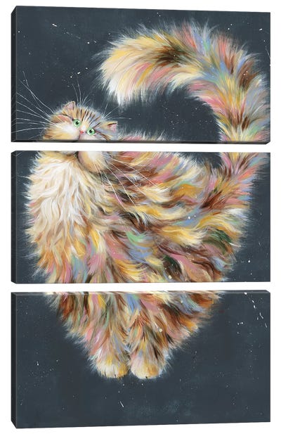 Patapoufette Canvas Art Print - 3-Piece Animal Art