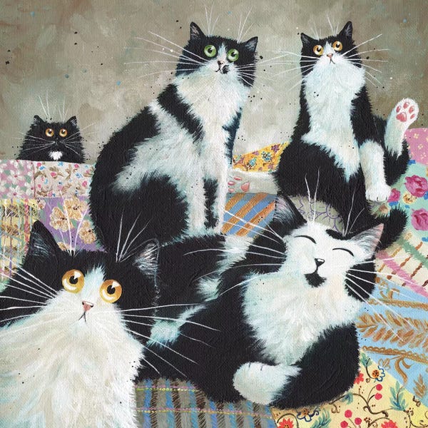 Cats: Patchwork Cats by Kim Haskins
