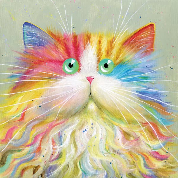 Colorburst: Moustachou by Kim Haskins