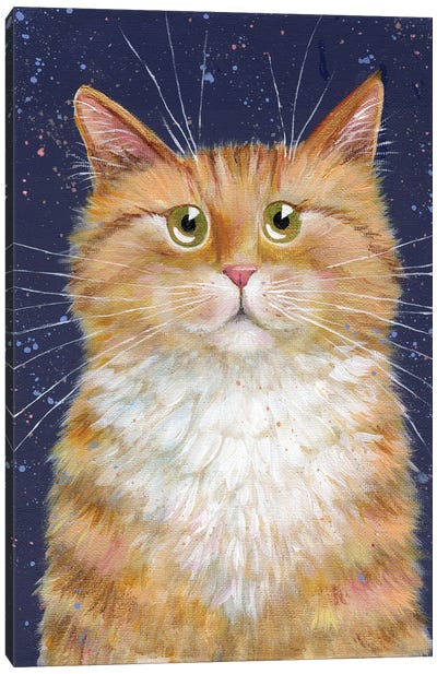 Gripper Canvas Art Print - Cat Art