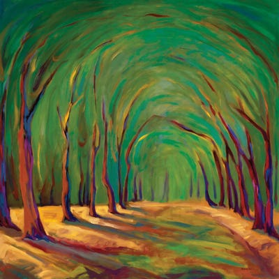 Our Secret Place by Konnie Kim framed canvas print