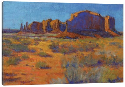 Navajoland Canvas Art Print - New Mexico Art
