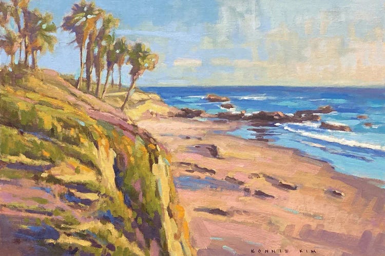 Late Afternoon At Picnic Beach by Konnie Kim wall art