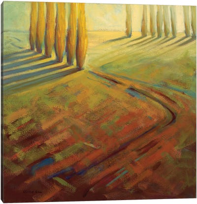 Sienna Canvas Art Print - Cypress Tree Art