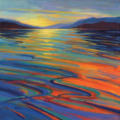 Where The Whales Play VIII by Konnie Kim canvas print