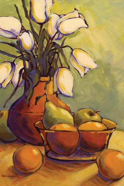 Tulips: Tulips I by Konnie Kim