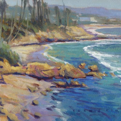 Afternoon Colors by Konnie Kim framed wall art