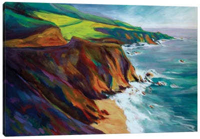 Big Sur I Canvas Art Print - Konnie Kim