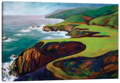 Big Sur II Canvas Art Print - Konnie Kim
