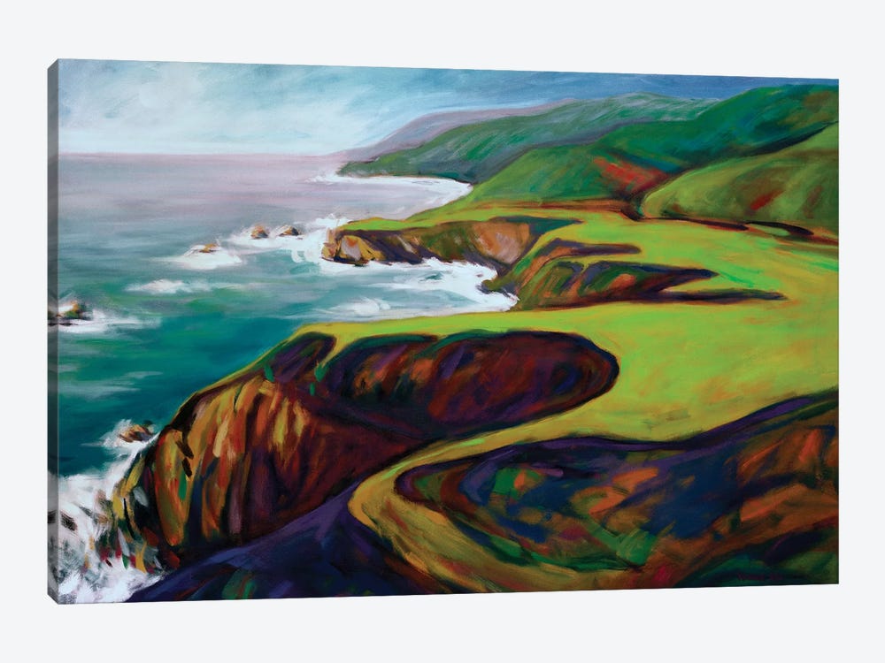 Big Sur II by Konnie Kim 1-piece Canvas Art