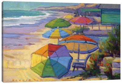 Colors Of Crystal Cove Canvas Art Print - Life in Technicolor