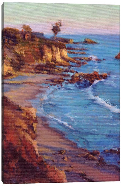 Corona Del Mar, Newport Beach Canvas Art Print - Rocky Beach Art