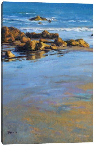 Pacific Reflection I Canvas Art Print - Konnie Kim