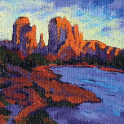 Cathedral Rock by Konnie Kim canvas print